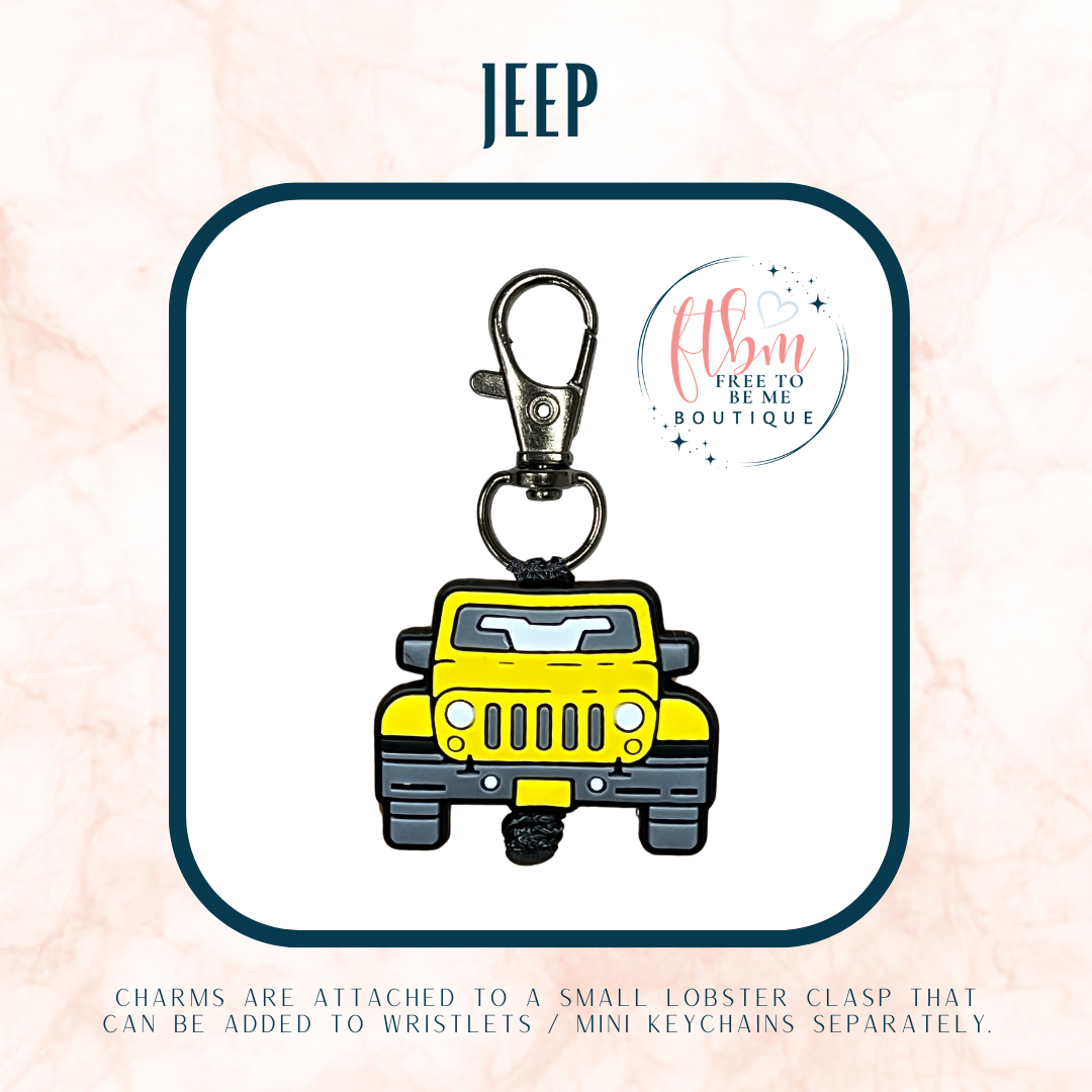 Jeep Charm | Yellow