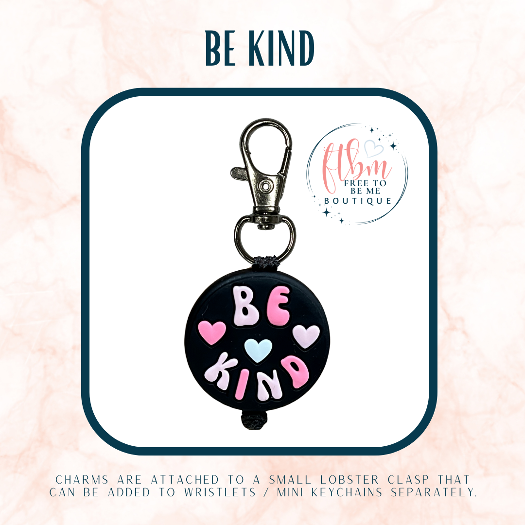 Be Kind Charm | Pink