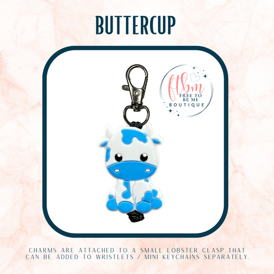 Buttercup Charm | Blue
