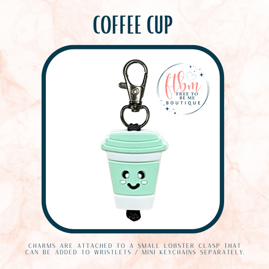 Coffee Cup Charm | Mint