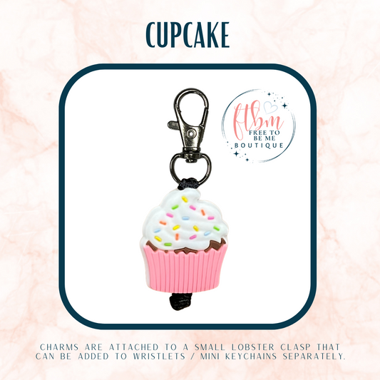 Cupcake Charm | Pink