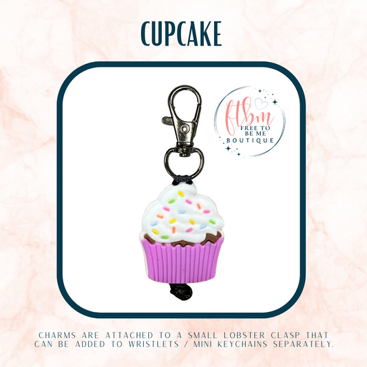 Cupcake Charm | Purple