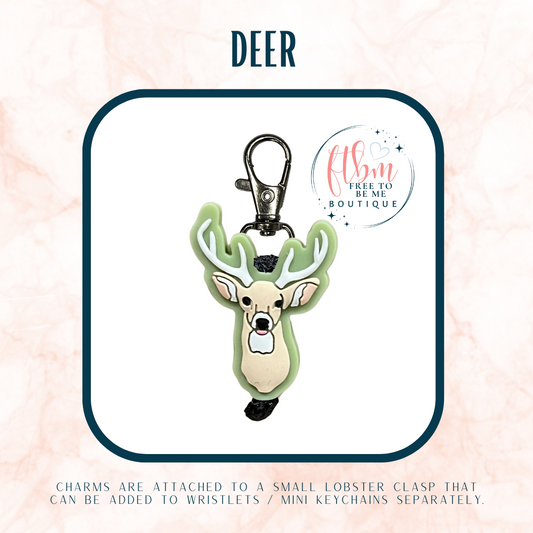 Deer Charm | Green