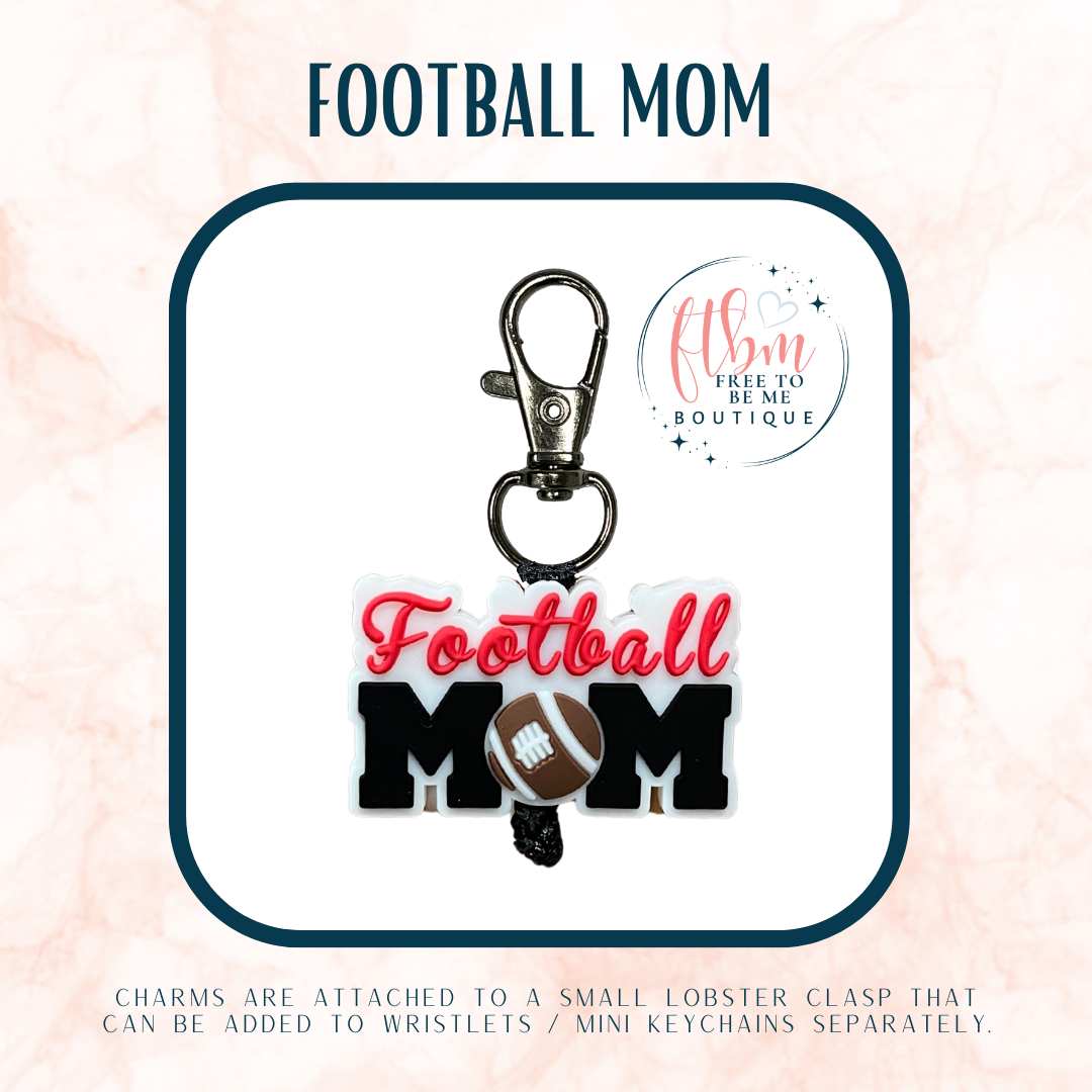 Football Mom Charm