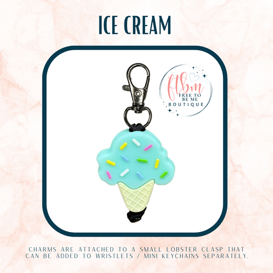 Ice Cream Charm | Blue