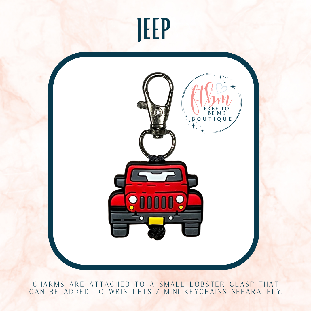 Jeep Charm | Red