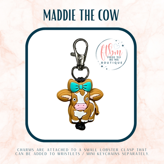 Maddie the Cow Charm