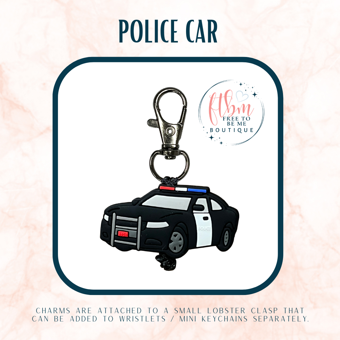 Police Car Charm
