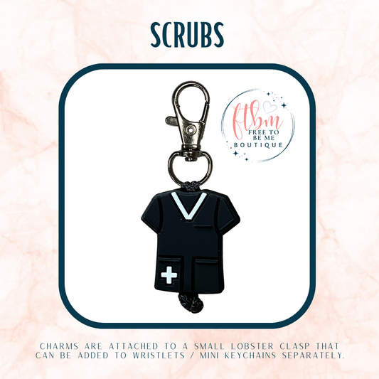 Scrubs Charm | Black