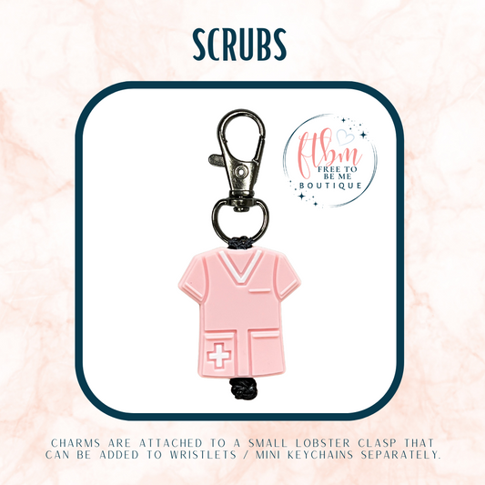 Scrubs Charm | Pink