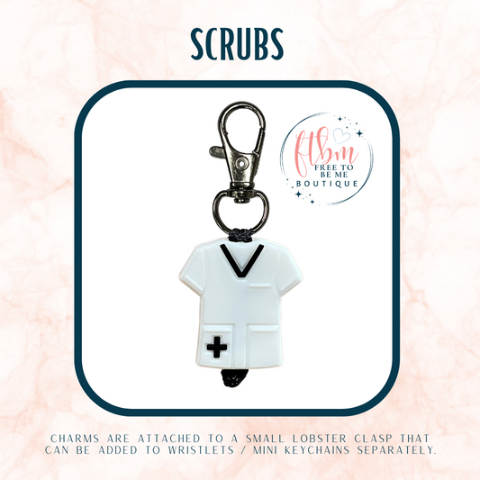 Scrubs Charm | White