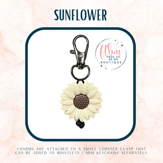 Large Navajo Sunflower Charm