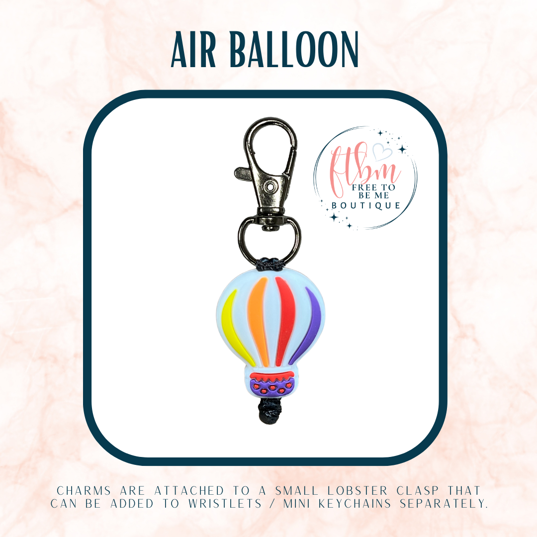 Air Balloon Charm | Bright Colors