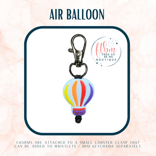 Air Balloon Charm | Bright Colors
