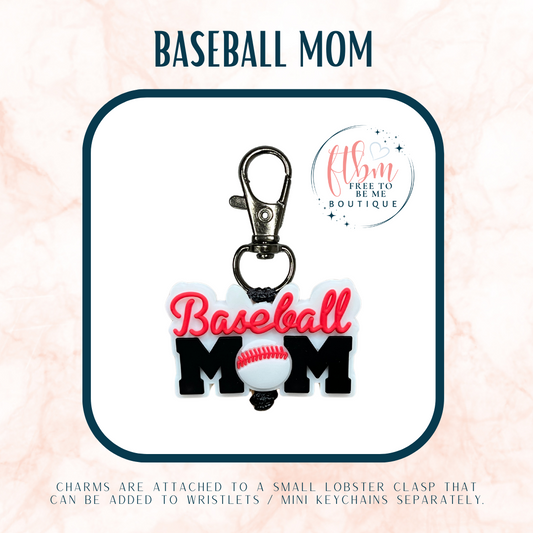 Sports Mom Charm | Baseball