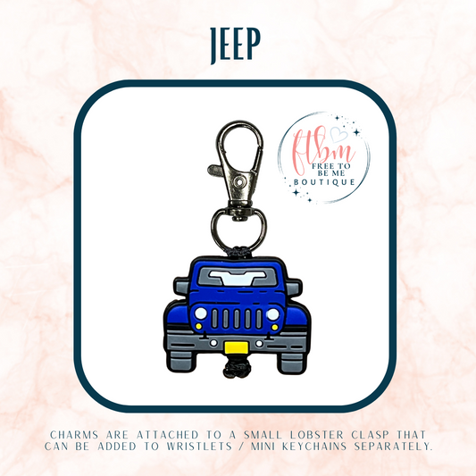 Jeep Charm | Blue