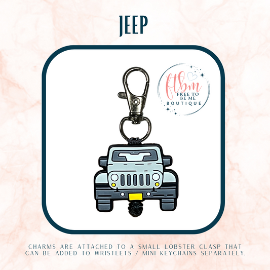 Jeep Charm | Grey