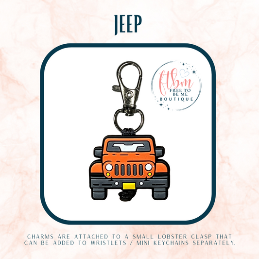 Jeep Charm | Orange