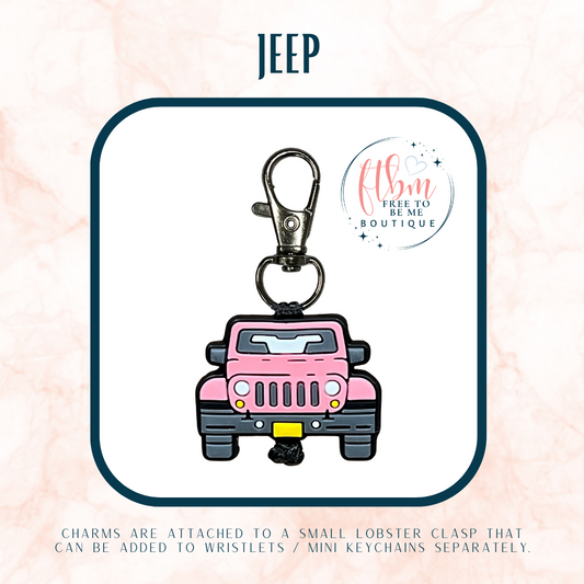 Jeep Charm | Pink