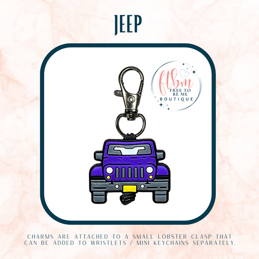 Jeep Charm | Purple