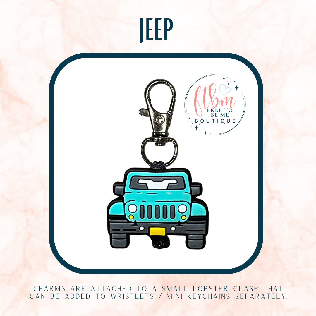 Jeep Charm | Turquoise