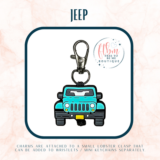 Jeep Charm | Turquoise
