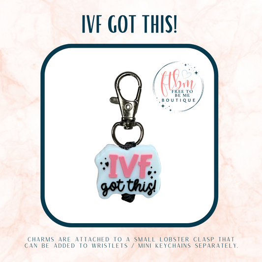 IVF Got This Charm | Pink