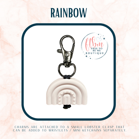 Rainbow Charm | Dusty Pink