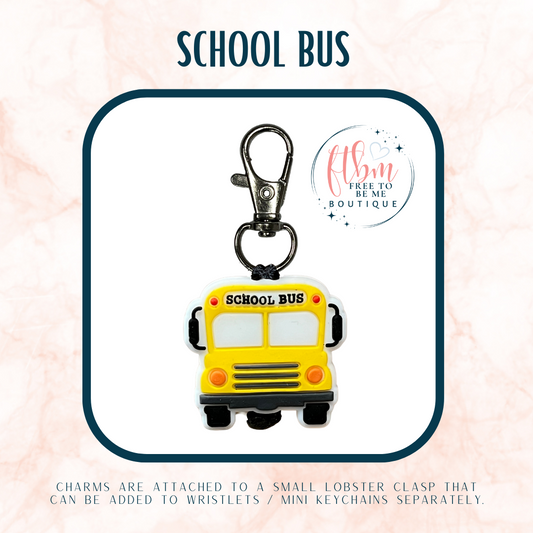 School Bus Charm