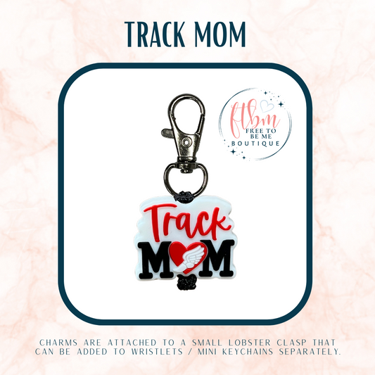 Sports Mom Charm | Track