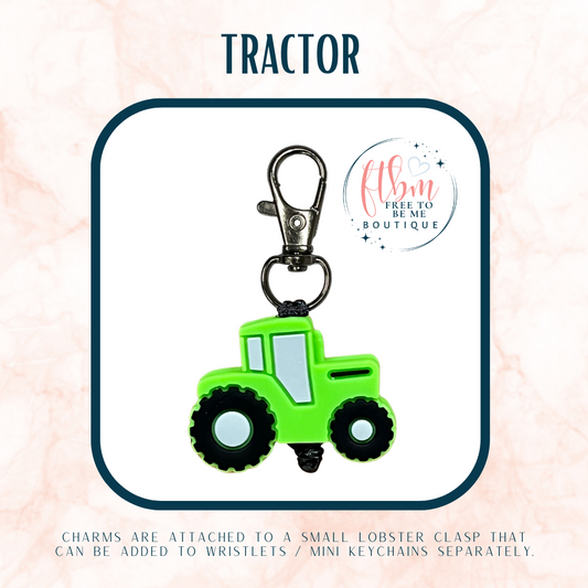 Tractor Charm | Green