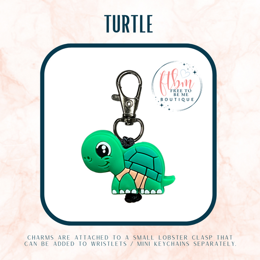 Turtle Charm | Dark Green
