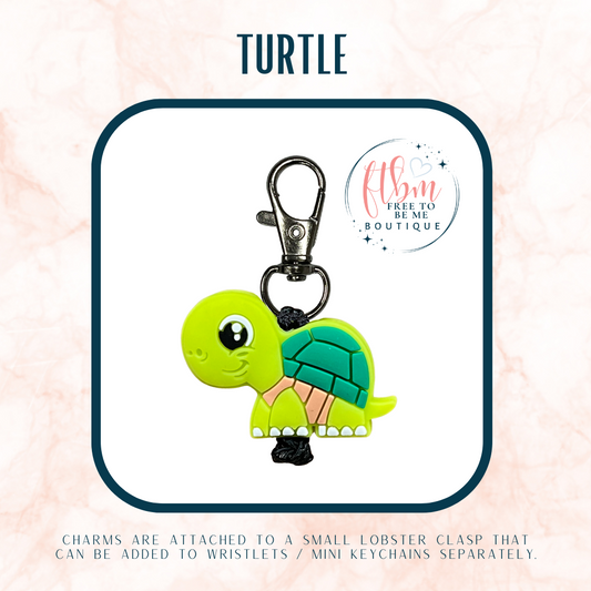 Turtle Charm | Light Green