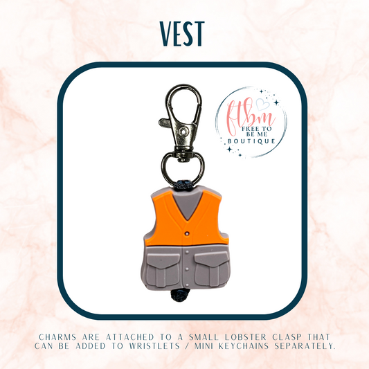 Vest Charm | Orange