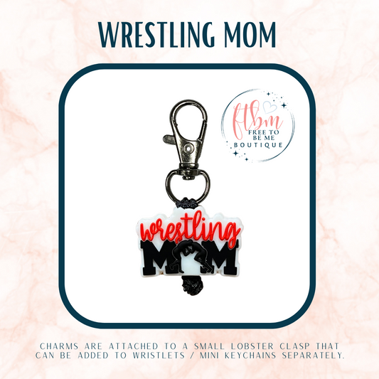 Wrestling Mom Charm