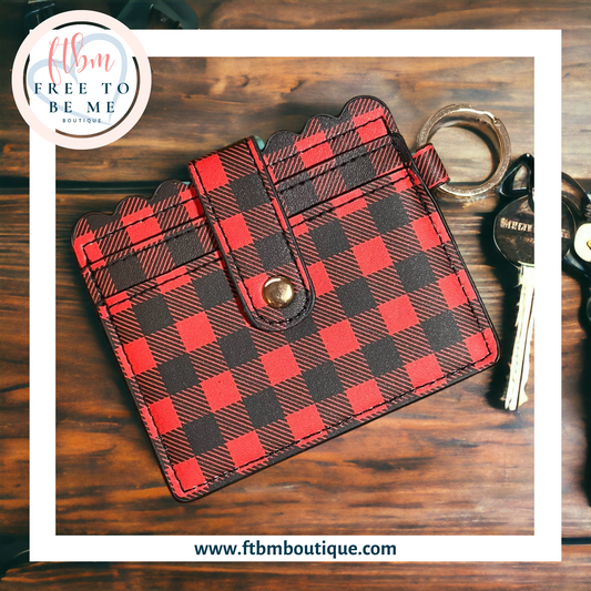 Buffalo Plaid Wallet