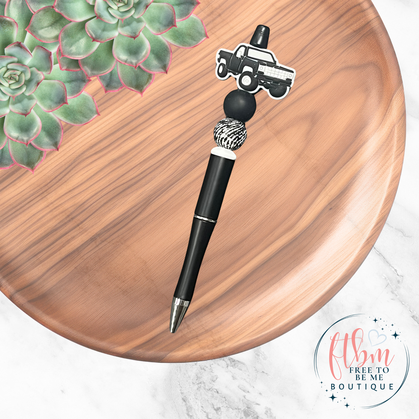 Vintage Truck Pen | Black