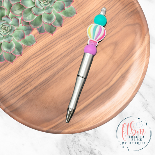 Colorful Balloon Silicone Bead Pen