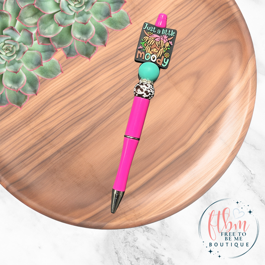 Just a Little Moody Silicone Bead Pen