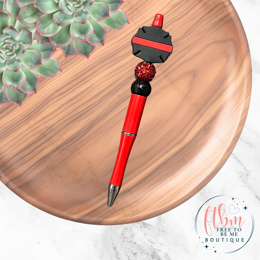 Maltese Cross Silicone Bead Pen