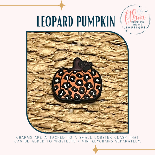 Fall | Leopard Pumpkin Charm